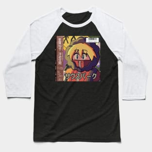 Vaporwave anime cartoon retro aesthetic Baseball T-Shirt